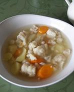 Овощной суп с цветной капустой