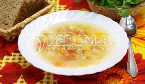 овощной суп в мультиварке