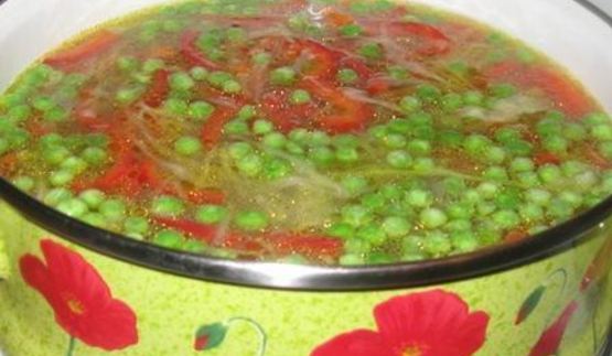 овощной суп веселенький