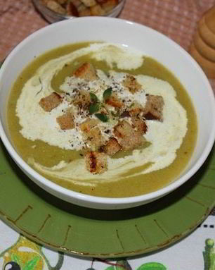 Сливочно-овощной крем-суп