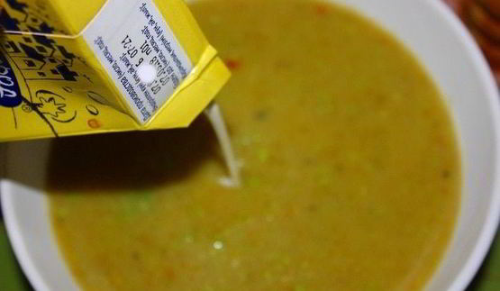 сливочно-овощной крем-суп