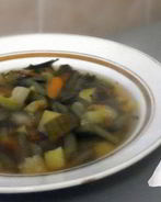 Согревающий овощной суп