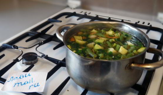 согревающий овощной суп