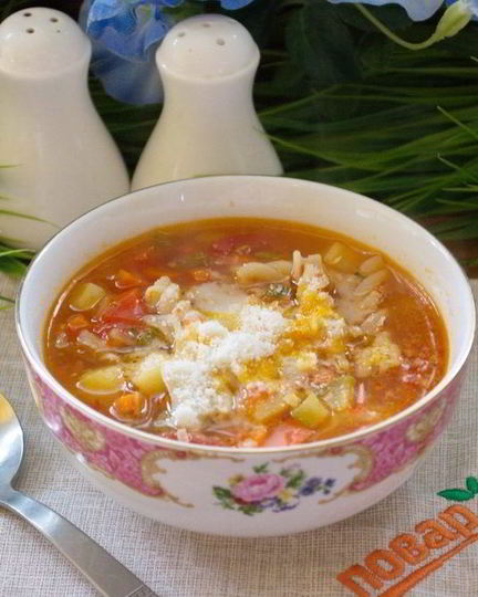 Рецепт супа минестроне классический