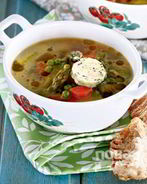 Суп овощной вегетарианский