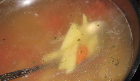 суп с фрикадельками и овощами