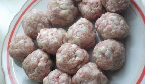 суп с фрикадельками и овощами