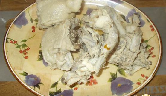 воскресный крем-суп с цыпленком и овощами