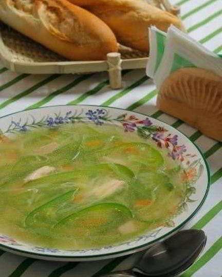 Рецепт зеленого овощной суп