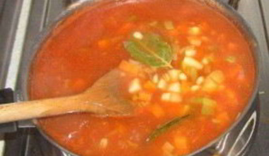 зимний овощной суп