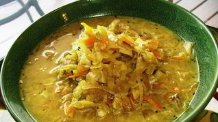 Суп с грибами