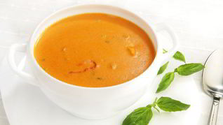 Суп с креветками