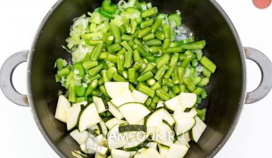 постный суп с нутом и овощами