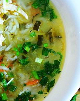 Диетический рассольник