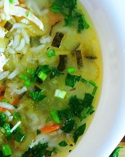 Рецепт диетического рассольника