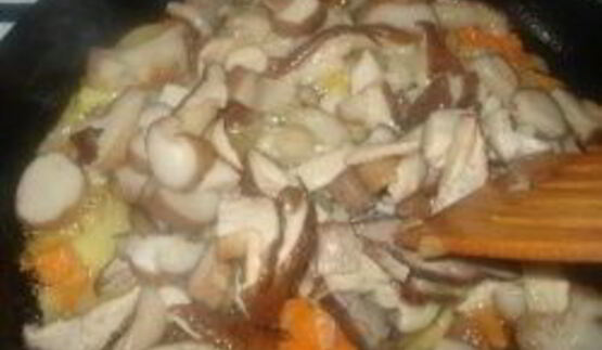 рассольник грибной