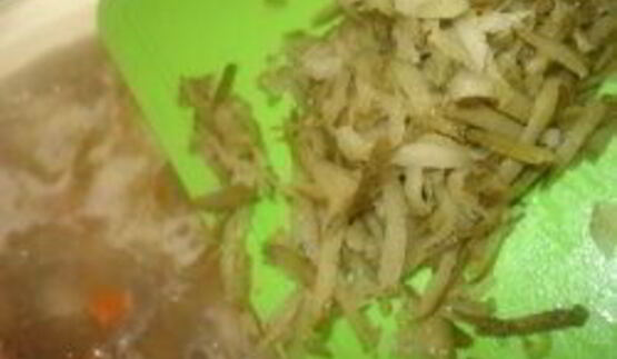 рассольник грибной