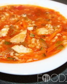 Рассольник из соленых огурцов