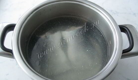 рассольник с форелью