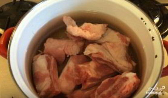 рассольник с говядиной и перловкой