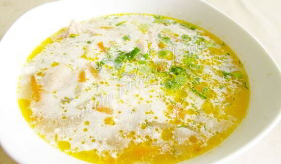 рассольник с курицей и булгуром