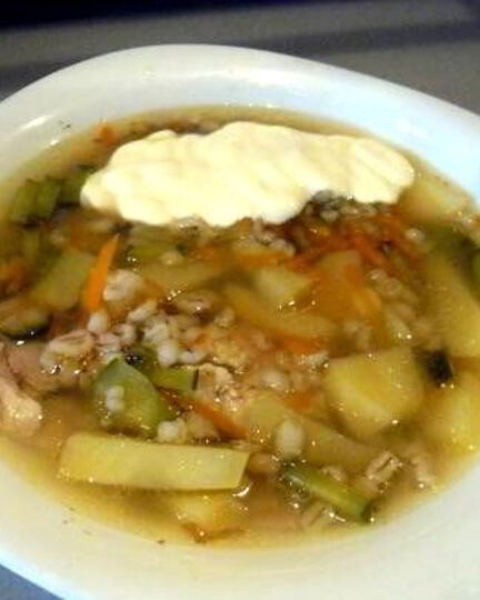 Рецепт рассольника с курицей в мультиварке