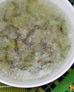 Рассольник с перловкой и куриными сердечками