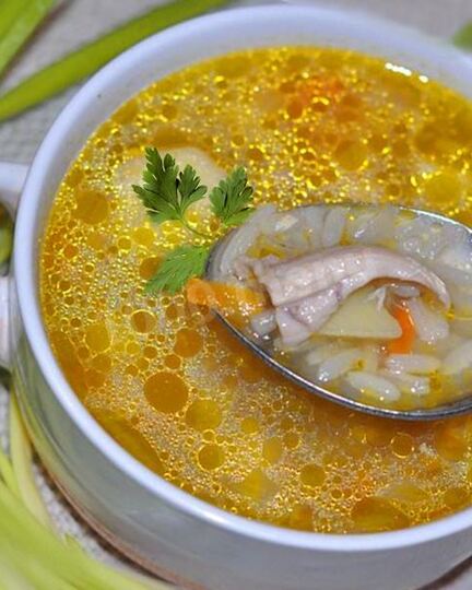 Рецепт рассольника с рисом классический