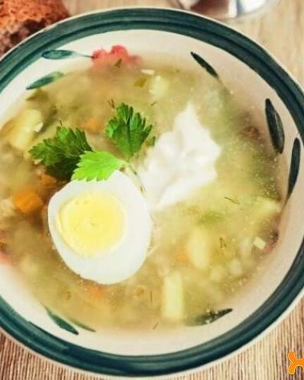 Рецепт рассольника с солеными огурцами и перловкой