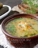 Рассольник вегетарианский