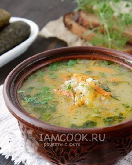 Рецепт рассольника вегетарианского