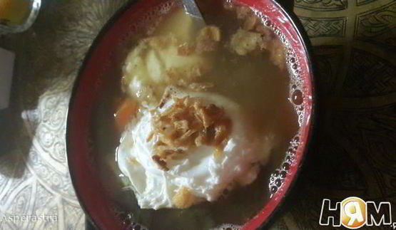 чечевичные зеленые щи