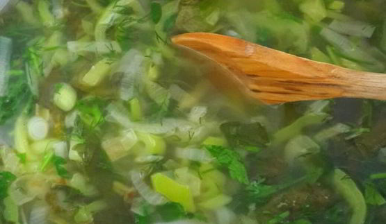 деревенские щи