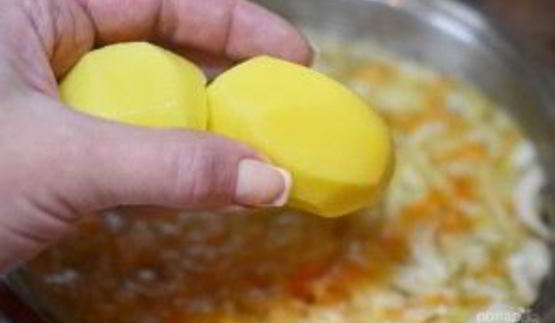 деревенские зимние щи