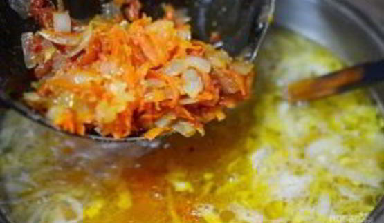 деревенские зимние щи