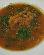 Постные щи из квашеной капусты с белыми грибами