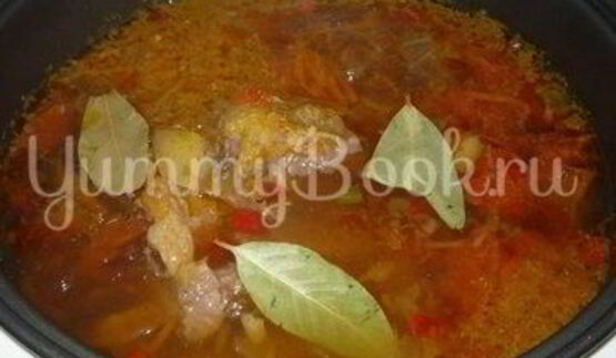 русские кислые щи из мультиварки