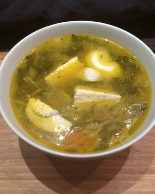 Щавелевые щи с разнотравьем