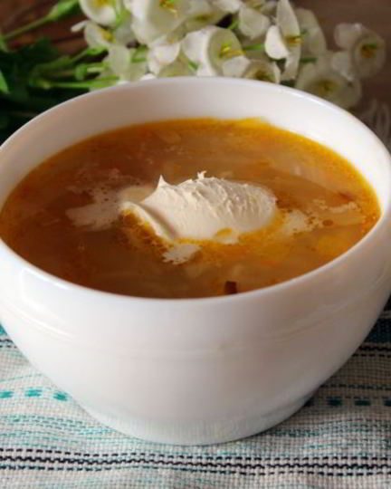Рецепт щей из кислой капусты с перловкой на мясном бульоне