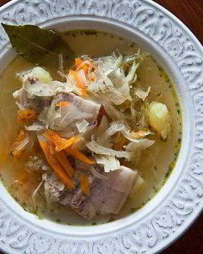 Щи из кислой капусты