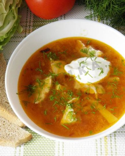 Рецепт щей из молодой капусты с курицей