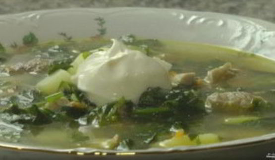 щи из щавеля с мясом