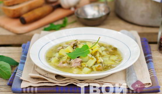 щи из щавеля