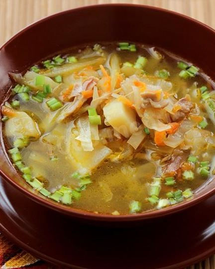 Рецепт щей из свежей капусты в мультиварке