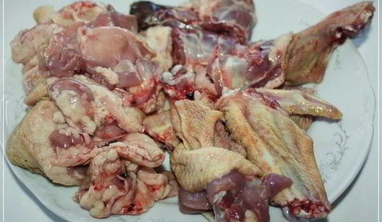 щи кислые с уткой