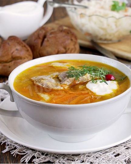 Рецепт щей на мясном бульоне