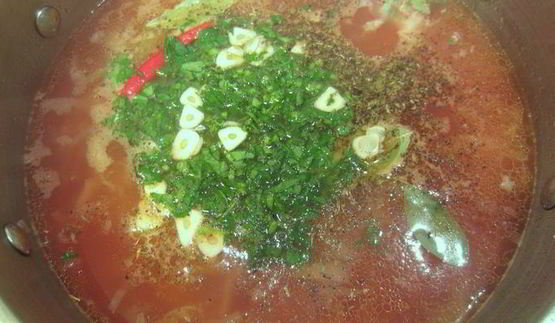 щи, просто щи