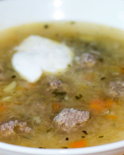 Рецепт щей с фрикадельками