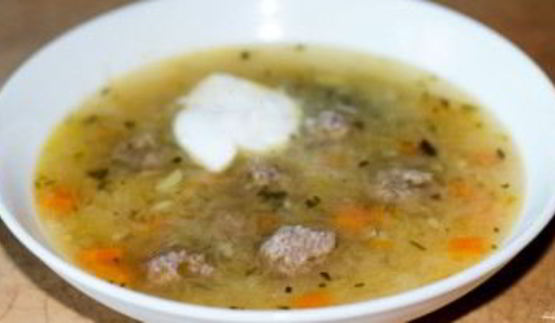 щи с фрикадельками