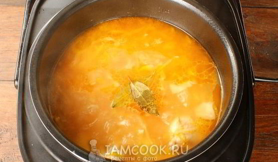 щи с курицей в мультиварке